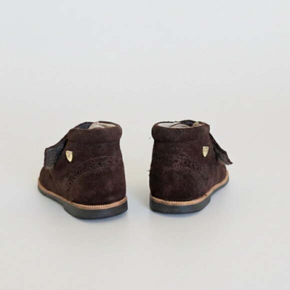 Venettini Toddler Boys Carl Suede Leather Shoes – Size 6.5 (EU 23) - Picture 6 of 9
